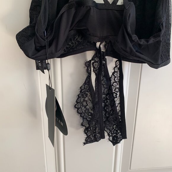 Killstar - Phantom Lace Black - Bra NEW WITH TAGS SIZE 3XL - Picture 5 of 12